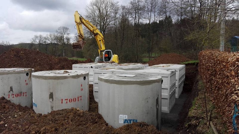 Station d’épuration SBR 600 EH pour un camping dans les Ardennes