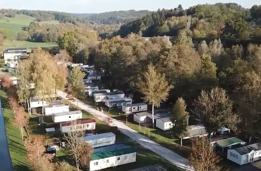 Station d’épuration dans le plus grand camping de Wallonie