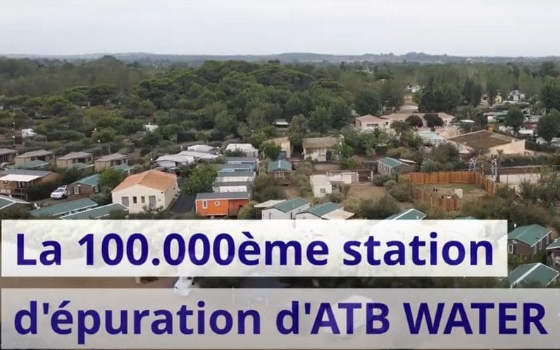 Installation de notre 100.000e micro-station d'épuration en France