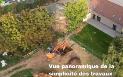 Installation d’une micro-station d’épuration pour un gîte dans le Hainaut