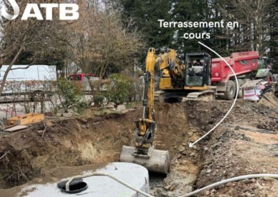 Pose micro-station épuration pour un hotelà Saint-Vith