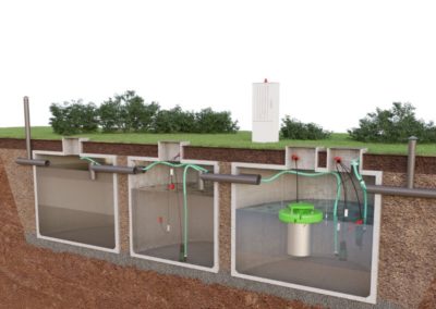 Cuves micro-station épuration Aquamax Professional