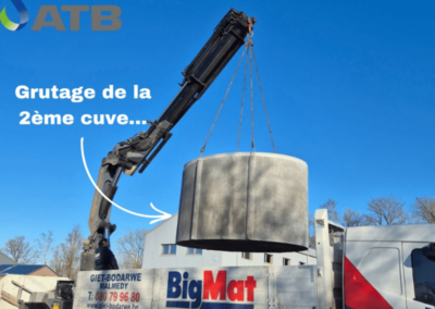 Installation d'une micro-station d'épuration 9eh pour Eurotechnical