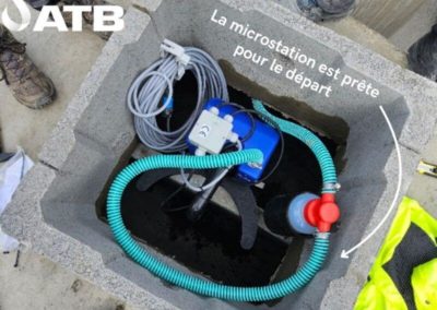 Micro-station d'épuration 5EH agrément pour utilisation