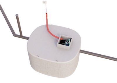 Vue D de la micro-station d'épuration individuelle Aquamax Basic